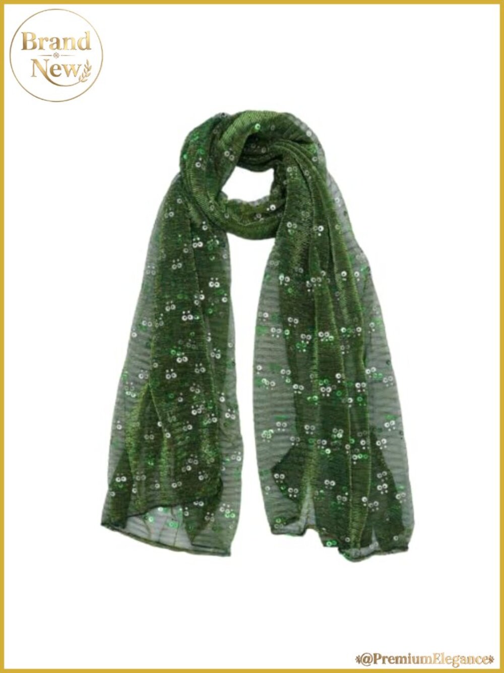 Sequin Shawl Wrap for Evening Dresses Polyester Women's Scarves